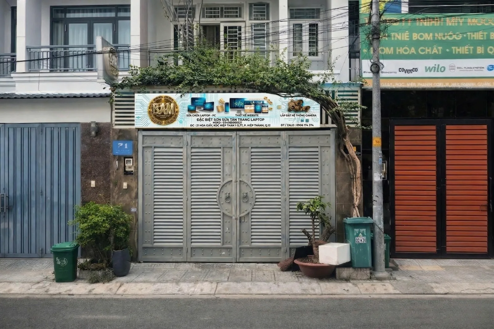 Địa điểm BamSG tại 21 Hoa Giấy KDC Hiệp Thành City Quận 12