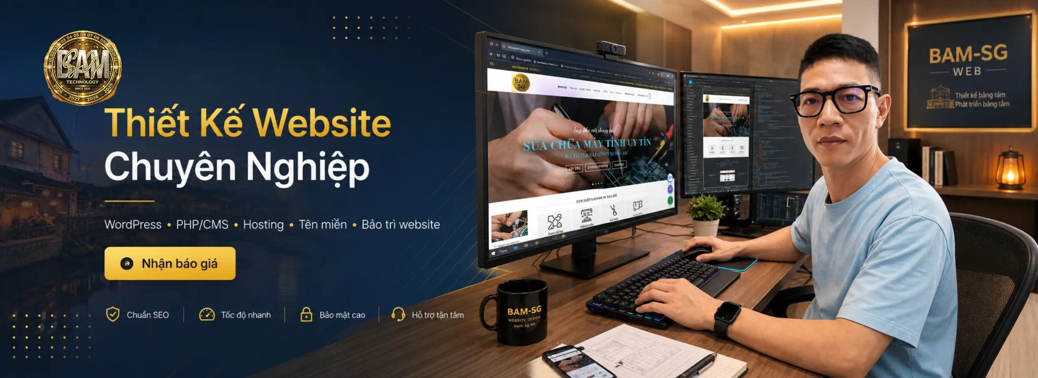 BamSG Web thiết kế website chuyên nghiệp